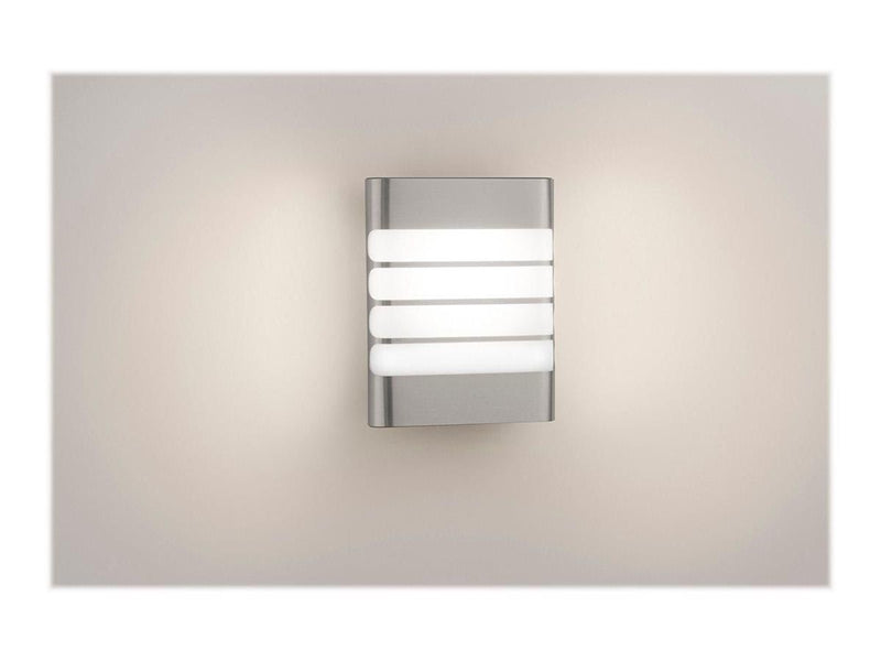 Philips Raccoon wall lantern LED inox 1x4W SELV