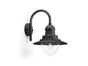 Philips Raindrop wall lantern black 1x60W 230V| No bulb Ha