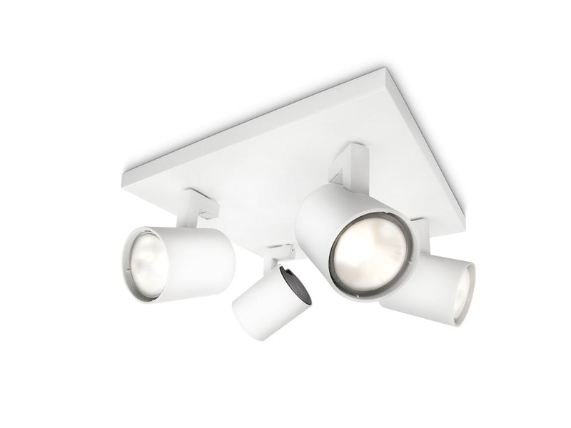 Philips Runner plate/spiral white 4x50W 230V