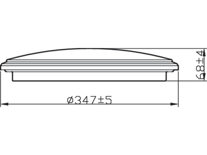 Philips SPRAY CL260 RD 17W 27K S HV IP44 06