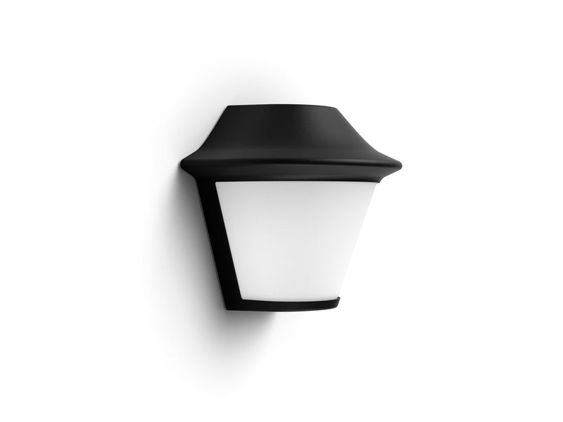 Philips Serres außenwandleuchte, schwarz