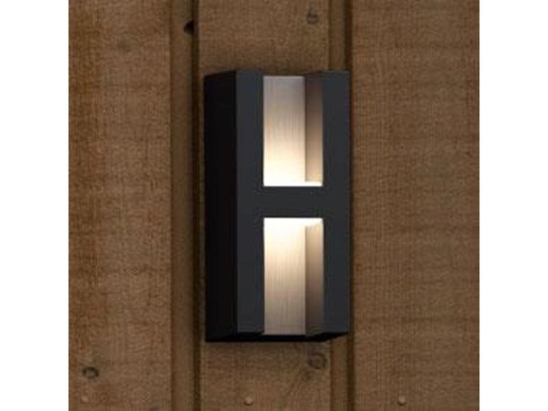 Philips Shadow außenwandleuchte, LED 9W, anthrazit