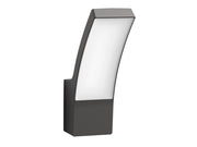 Philips Splay outdoor wall lamp 12W 2700K anthracite
