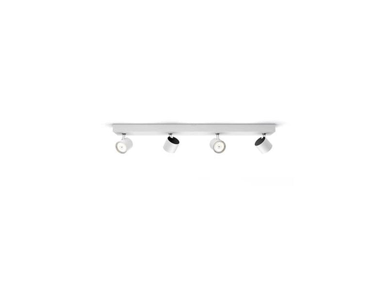 Philips Star spotschiene, LED 4x4,5W, weiß