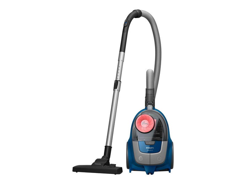 Philips Staubsauger 2000 Series XB2123 - vacuum cleaner - canister - dark blue/peach