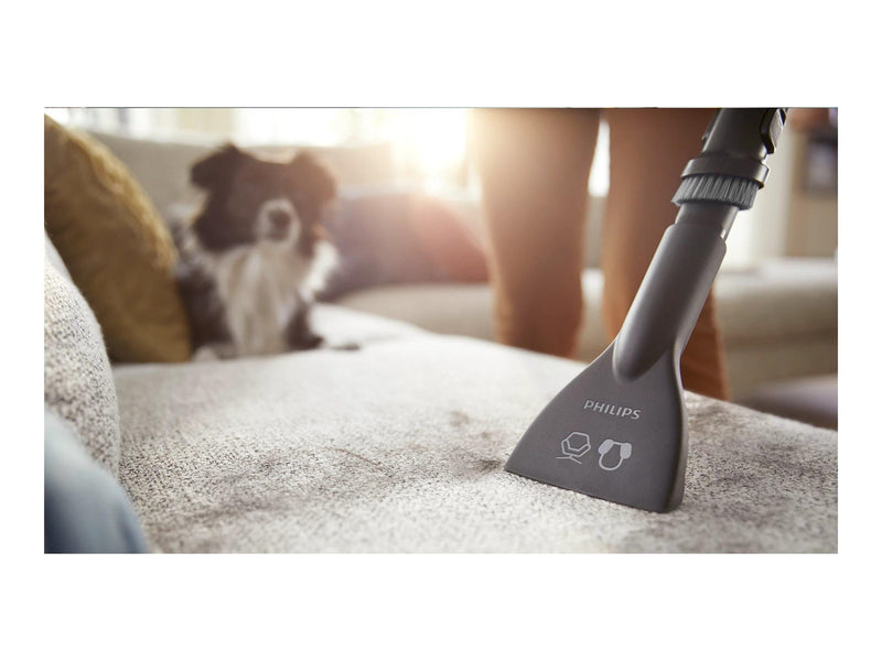 Philips Staubsauger 5000 Series XD5122 - vacuum cleaner - canister - beige silk