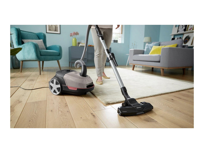 Philips Staubsauger 5000 Series XD5122 - vacuum cleaner - canister - beige silk