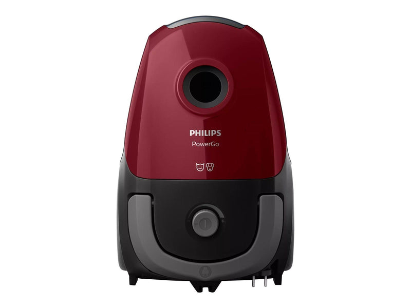 Philips Staubsauger PowerGo FC8242/09 rosewood red