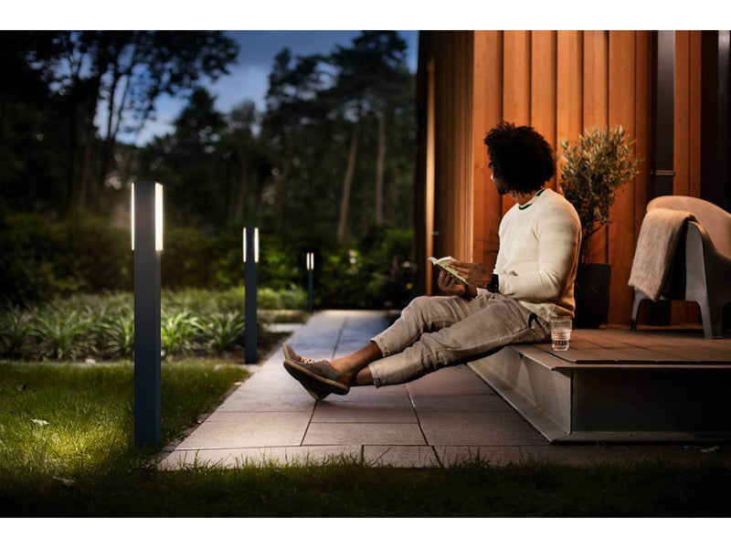 Philips Stratosphere post anthracite 2x4.5W SELV