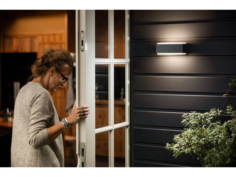 Philips Stratosphere wall lantern anthracite 2x4.5