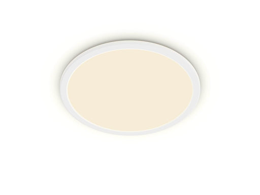 Philips Superslim CL550 Ceiling lamp Ø250 mm LED 15W 2700K SceneSwitch IP44, White