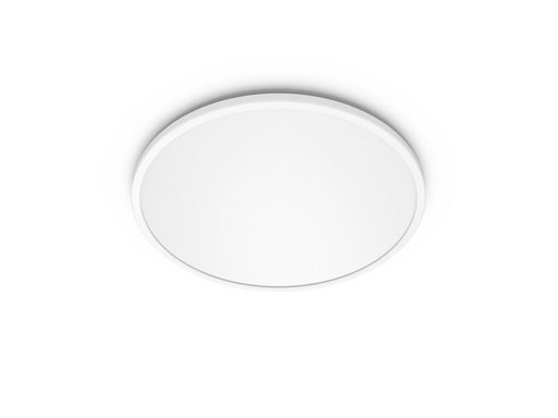 Philips Superslim CL550 Ceiling lamp Ø300 mm LED 18W 2700K SceneSwitch IP20 White
