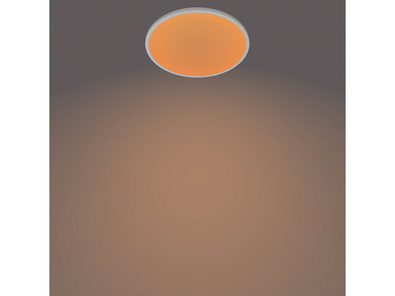 Philips Superslim CL550 Ceiling lamp Ø300 mm LED 18W 2700K SceneSwitch IP20 White