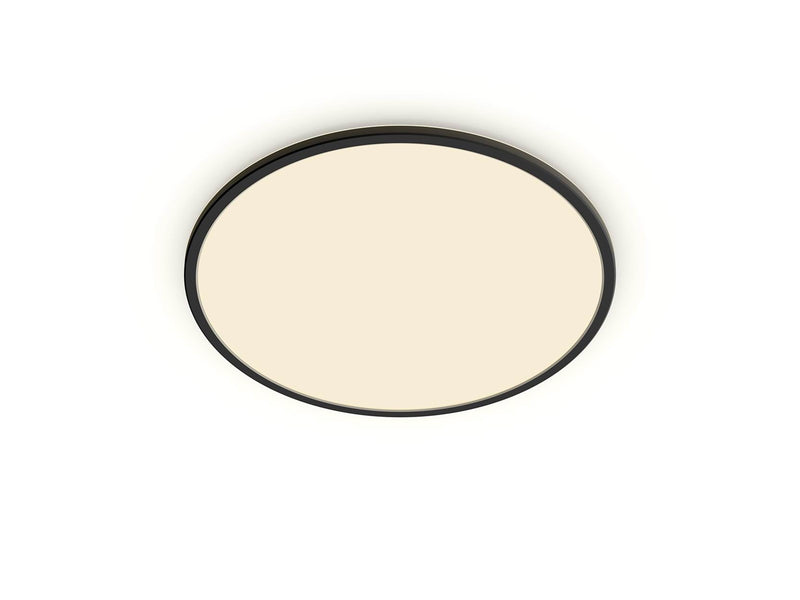 Philips Superslim CL550 Ceiling lamp Ø430 mm LED 22W 2700K SceneSwitch IP20, Black