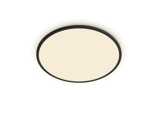 Philips Superslim CL550 Ceiling lamp Ø430 mm LED 22W 2700K SceneSwitch IP20, Black