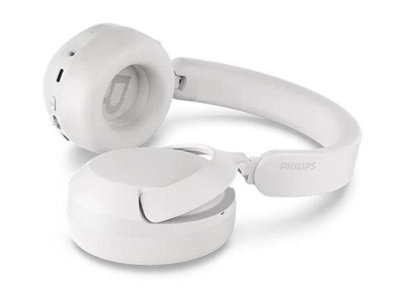 Philips TAH6000WT - headphones with mic - 3.5 mm jack USB-C