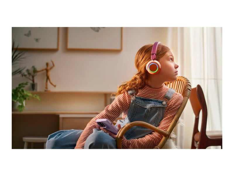 Philips TAK4200MP - Kabelloses Kinderkopfhörer - 85dB Max - Lila