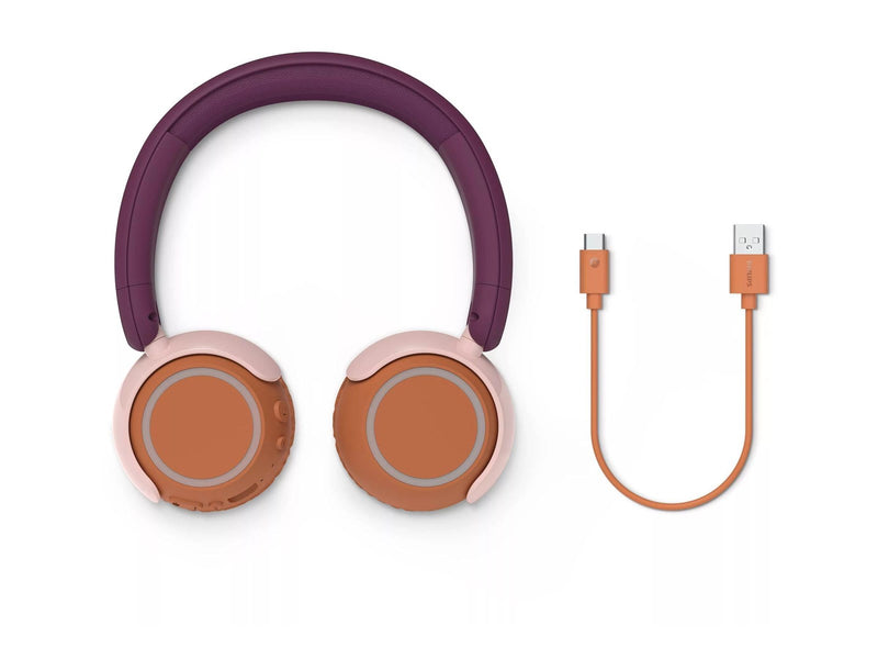 Philips TAK4200MP - Kabelloses Kinderkopfhörer - 85dB Max - Lila