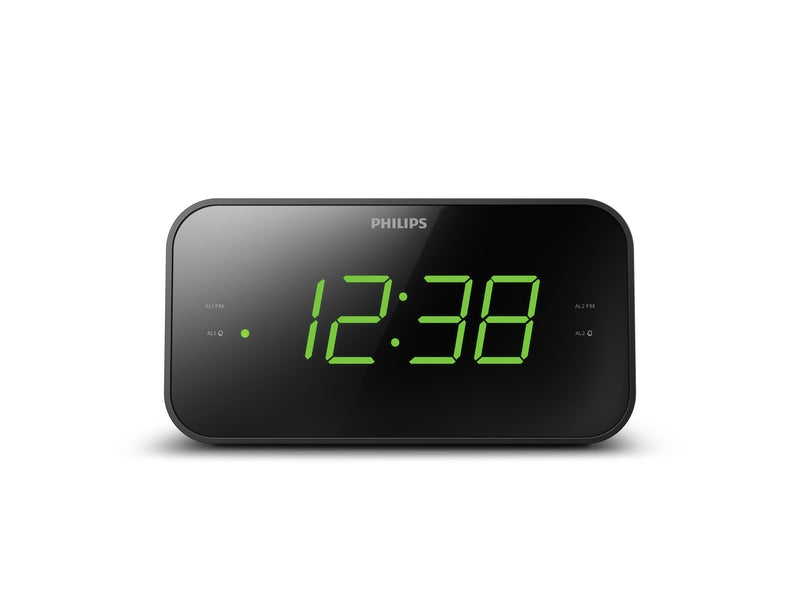 Philips TAR3306 - clock radio - FM - Mono - schwarz
