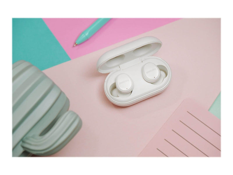 Philips TAT4556WT - true wireless earphones with mic