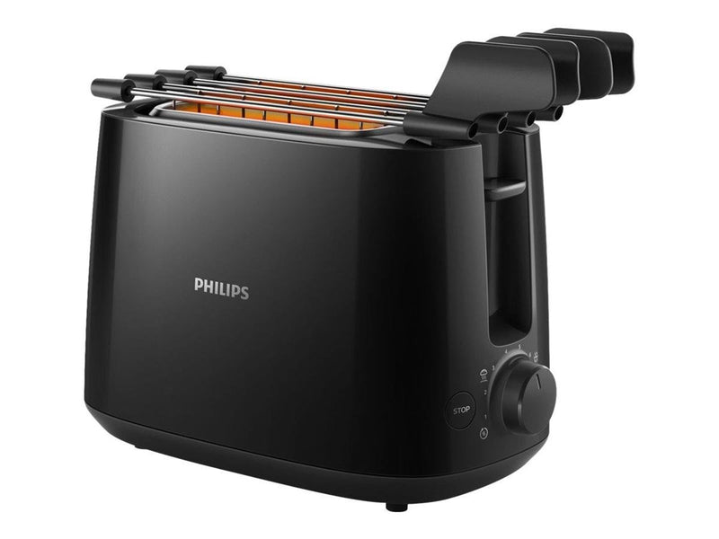 Philips Toaster Daily Collection HD2583 - toaster - black