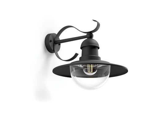 Philips Topiary wall lantern black 1x60W 230V