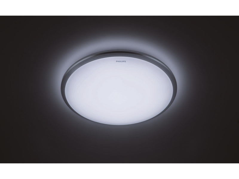 Philips Twirly Deckenleuchte Ø350 mm, LED 17W, 2700K, grau