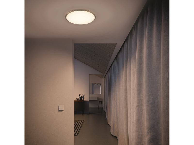 Philips Twirly Deckenleuchte Ø350 mm, LED 17W, 2700K, grau