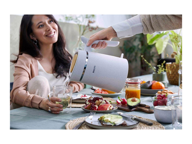 Philips Wasserkocher Series 5000 HD9365 Eco Conscious Edition - Silk White Matte - 2200 W