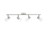 Philips burlap bar/tube nickel 4x40W 230V