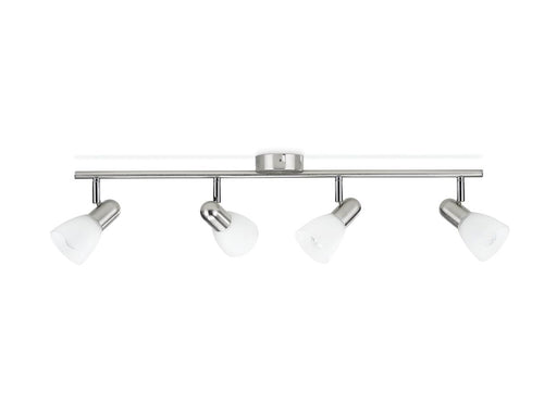 Philips burlap bar/tube nickel 4x40W 230V