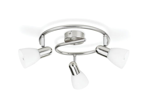 Philips burlap plate/spiral nickel 3x40W 230V