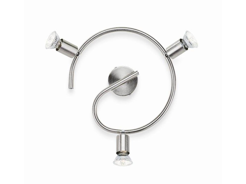 Philips limbali plate/spiral nickel 3x50W 230V