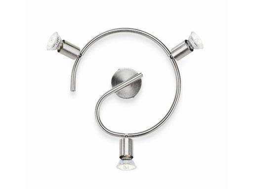 Philips limbali plate/spiral nickel 3x50W 230V