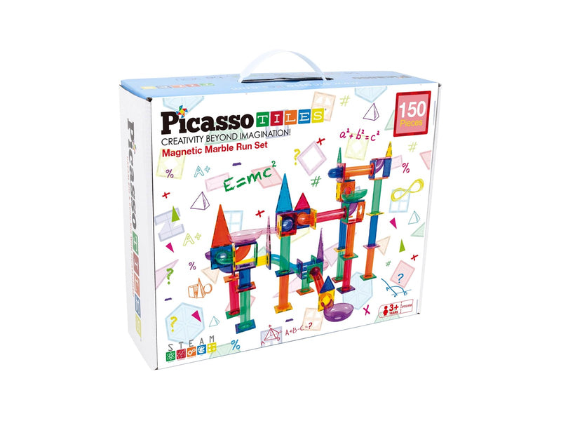 PicassoTiles 150-teiliges Murmelbahn-Set