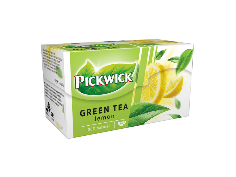 Pickwick Green Tea Lemon - 20 pcs