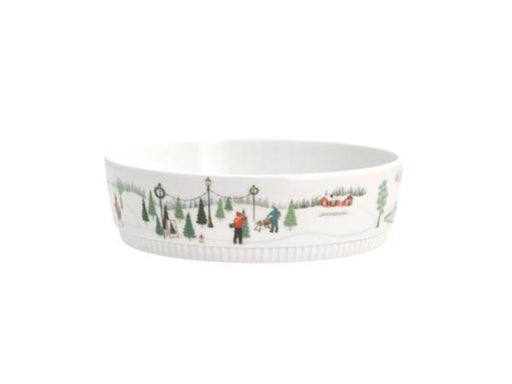 Pillivuyt Bowl shallow no. 4 Winter 1.2 litres 20 cm White Ovenproof porcelain