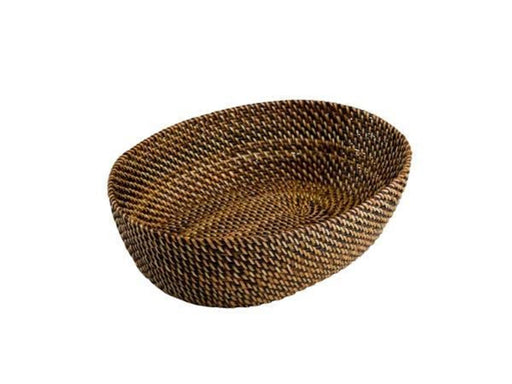 Pillivuyt Bread basket oval 24.5 x 18 cm Light/Dark brown Nito wicker