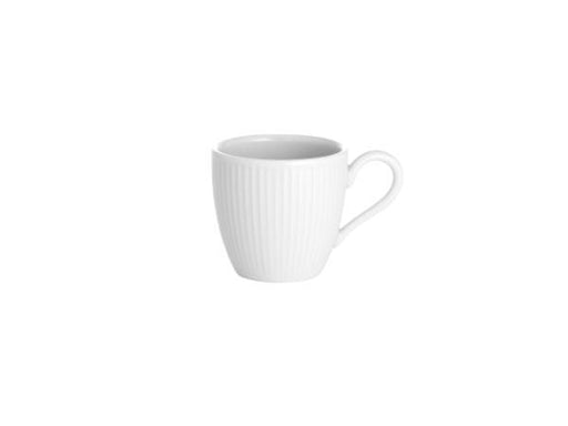 Pillivuyt Cup Plissé 9 cl 5.8 cm White