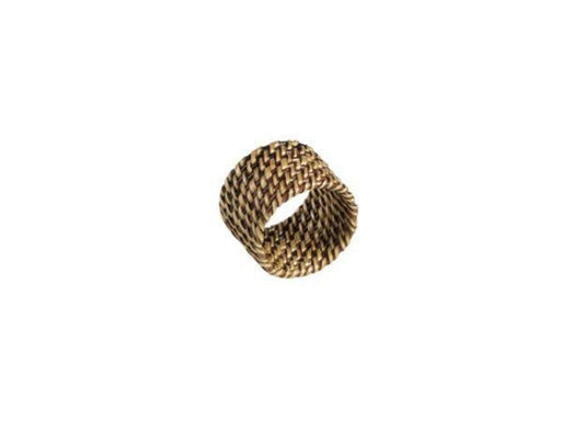 Pillivuyt Napkin ring 4.5 x 3.5 cm Light/Dark brown Nito wicker