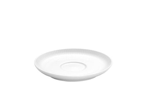 Pillivuyt Saucer Plissé 9 cl 13 cm White