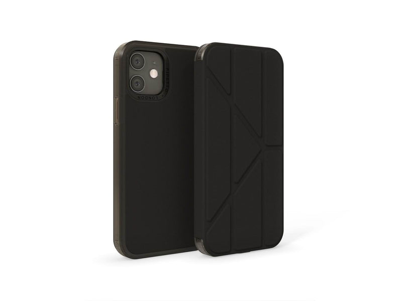 Pipetto Origami Folio for iPhone 12 Pro Max - Black