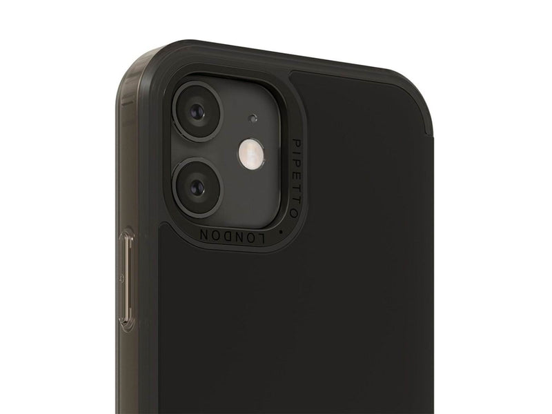 Pipetto Origami Folio for iPhone 12 Pro Max - Black
