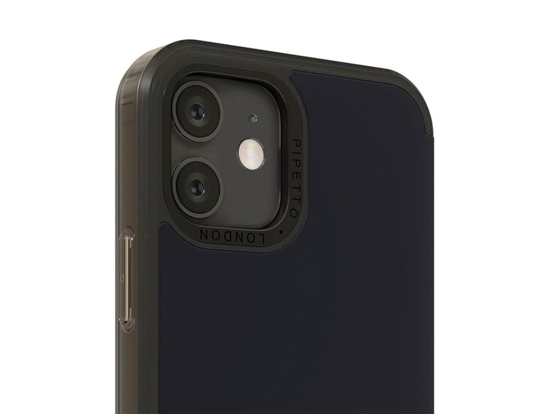 Pipetto Origami Folio for iPhone 12 Pro Max - Dark Blue