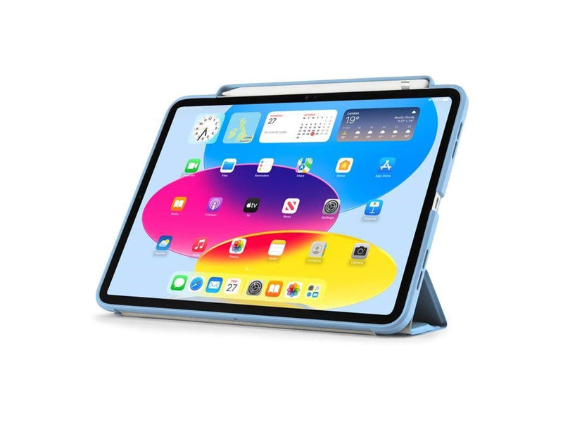 Pipetto Origami No3 Pencil Case for iPad 10.9 (2022)- Light Blue