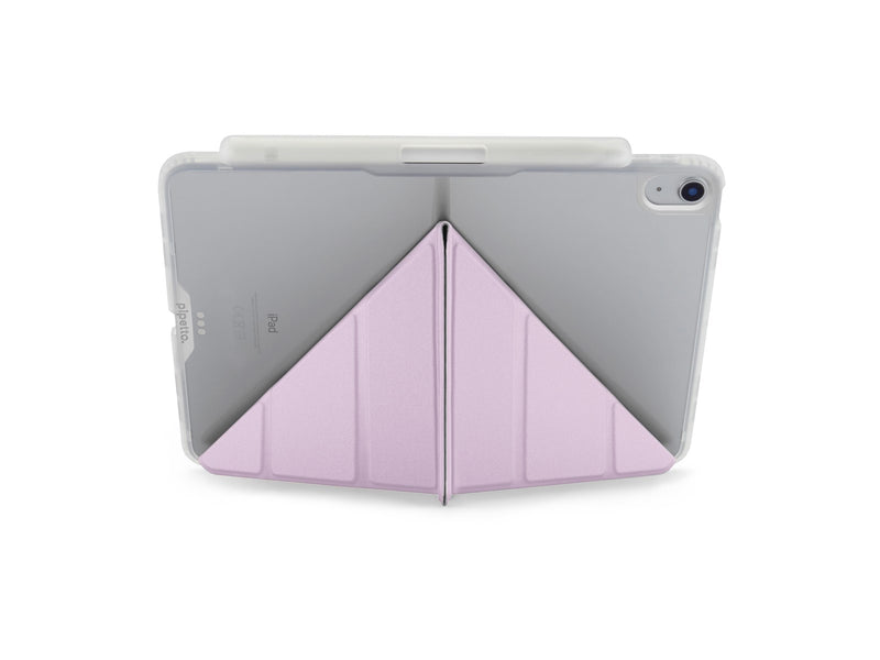 Pipetto Origami No3 Pencil Case - metallic purple - iPad Air 13" 2024/2025/2026