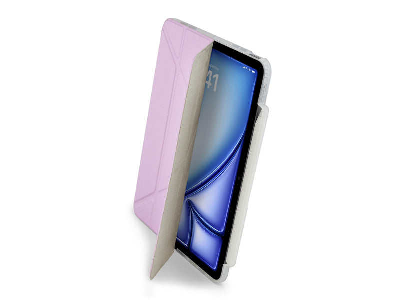 Pipetto Origami No3 Pencil Case - metallic purple - iPad Air 13" 2024/2025/2026
