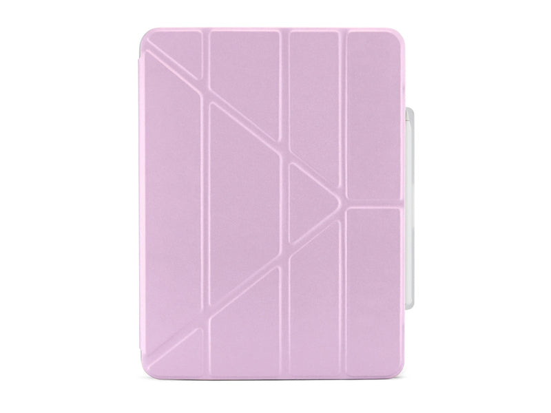 Pipetto Origami No3 Pencil Case - metallic purple - iPad Air 13" 2024/2025/2026