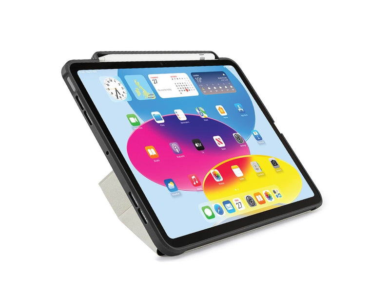 Pipetto iPad 10.9" (10:th gen) Origami No3 Pencil Case - Black