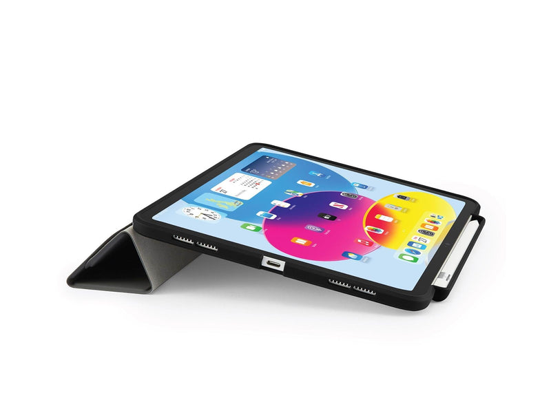 Pipetto iPad 10.9" (10:th gen) Origami No3 Pencil Case - Black